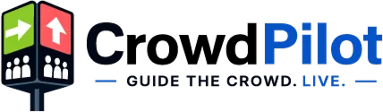 CrowdPilot — Guide the crowd. Live.